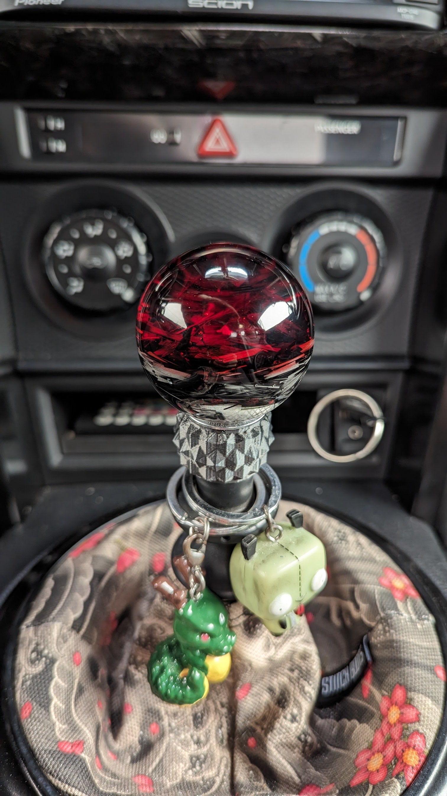 Crimson Forged Carbon 2" Sphere