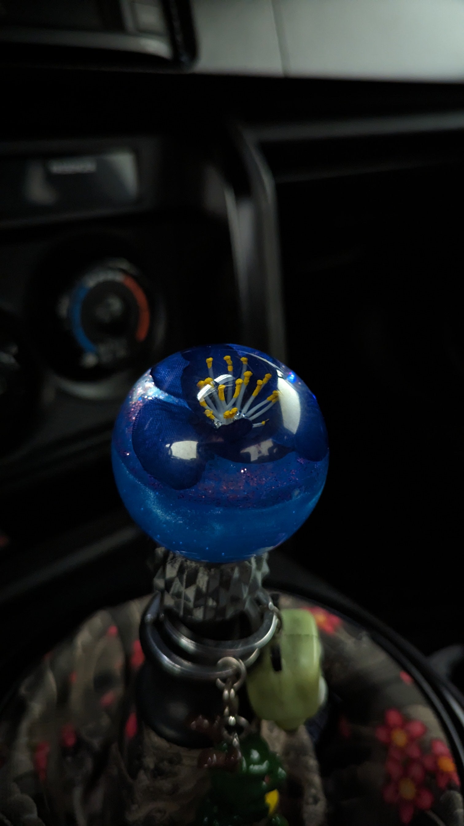 Blue Orchid 2" Sphere