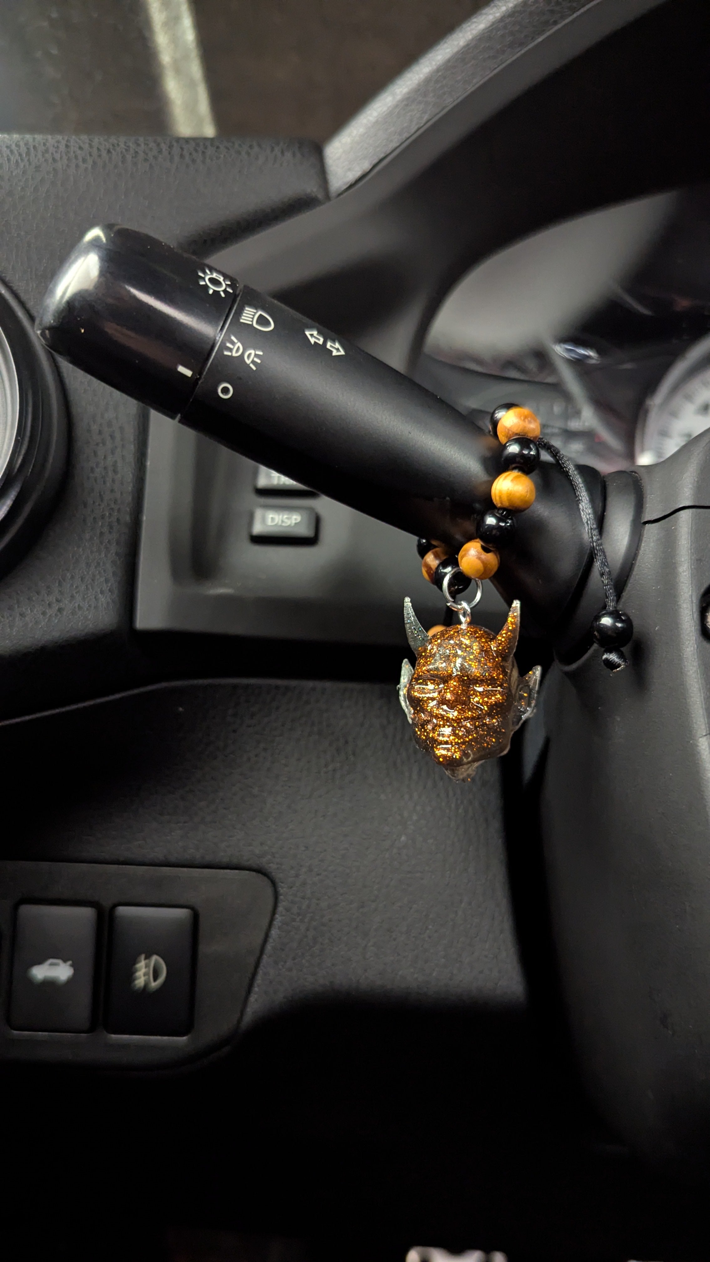 Black/Copper Oni Charm