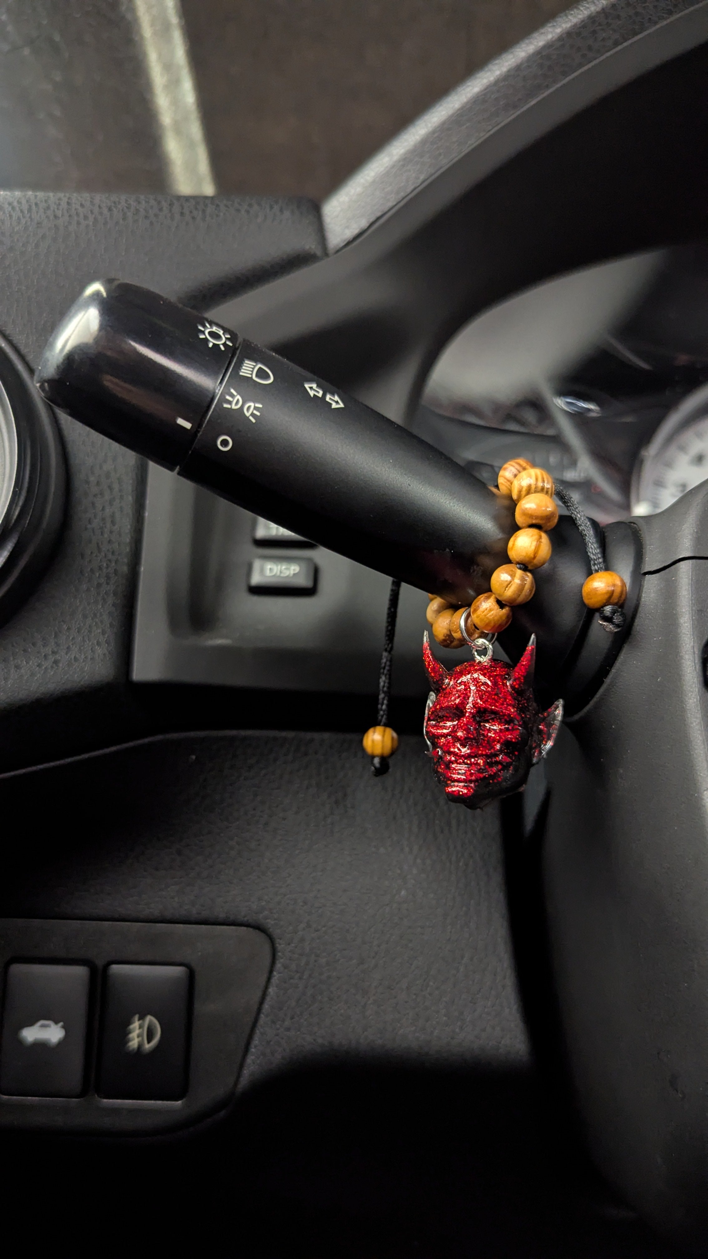 Black/Red Oni Charm