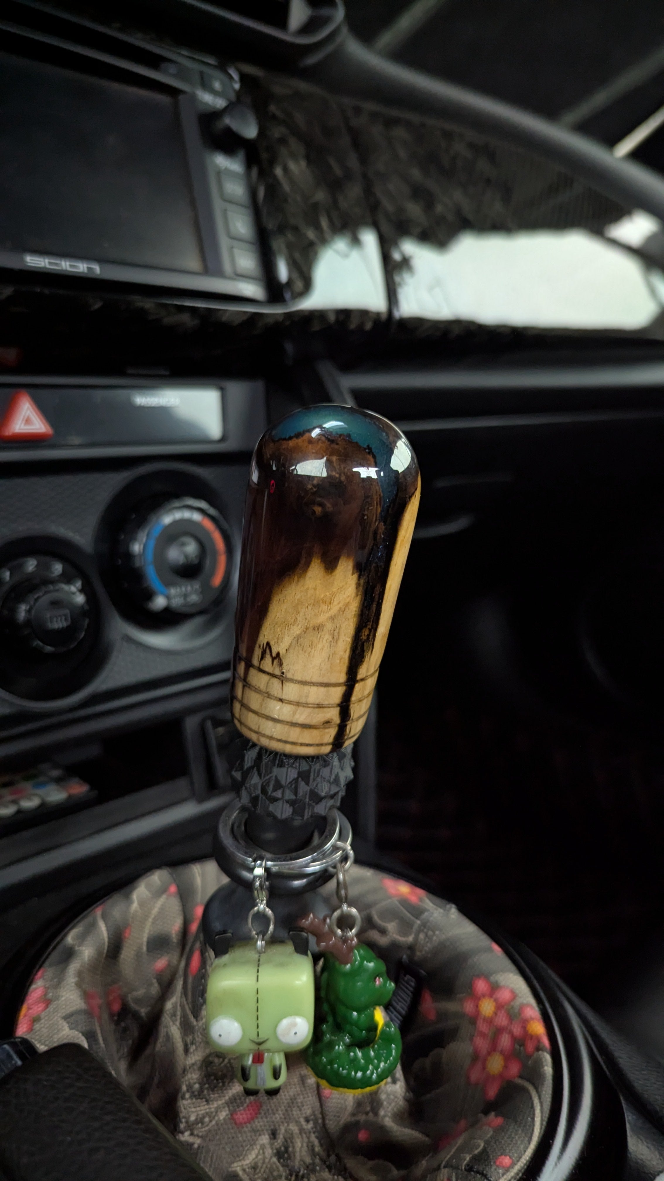 3.5" Spalted Sycamore Grooved River Hybrid