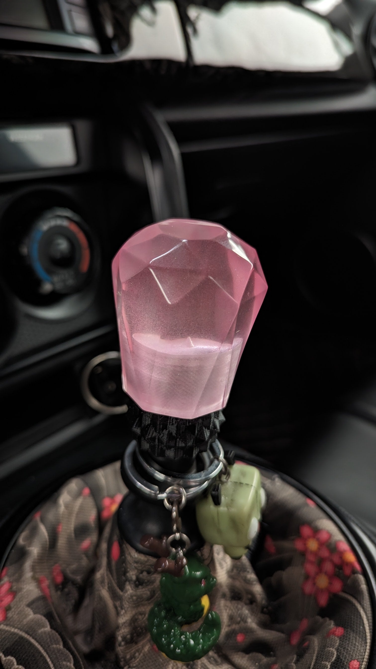 2" Diamond Glow Sakura Pink