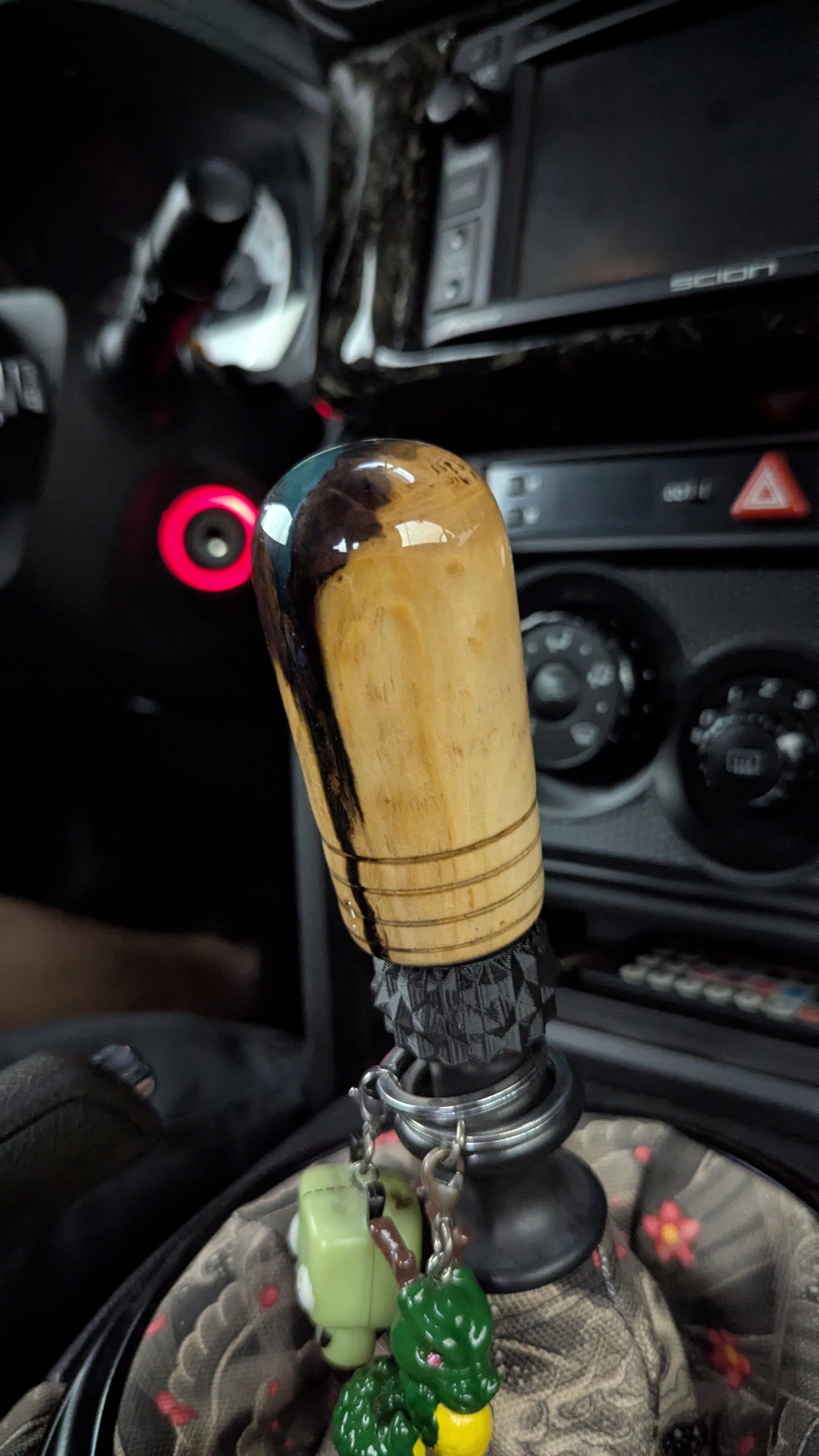 3.5" Spalted Sycamore Grooved River Hybrid