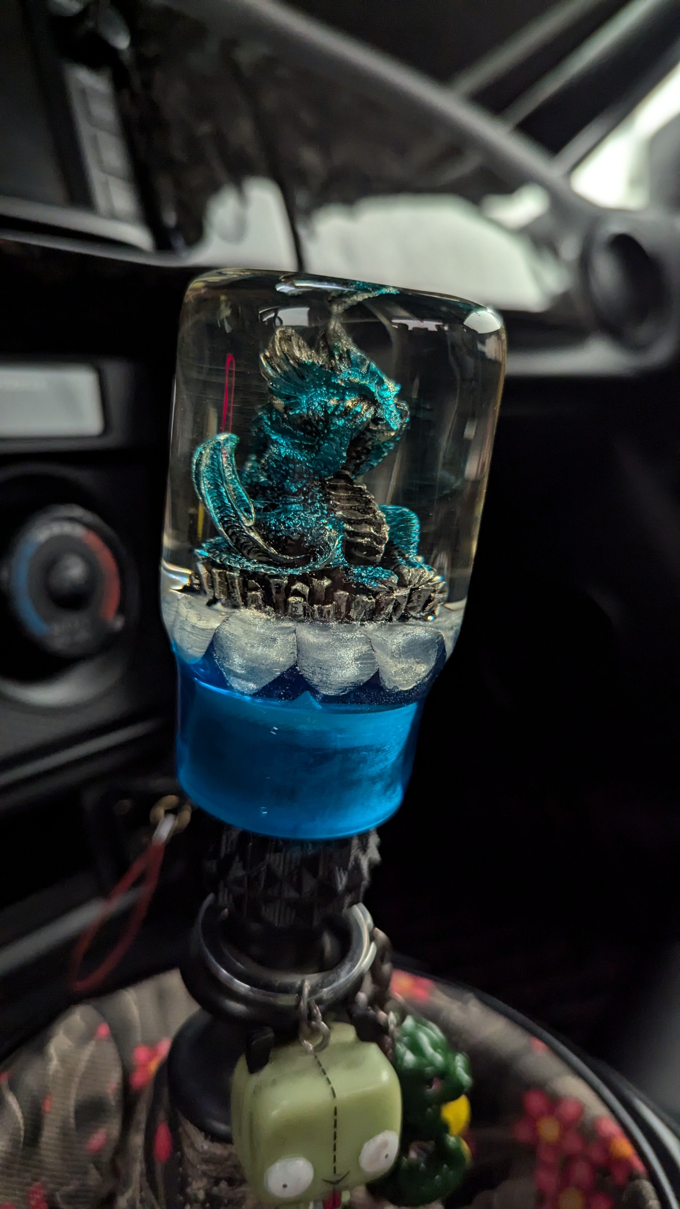 Elemental Ice Dragon 3.5" Inverted Sledge