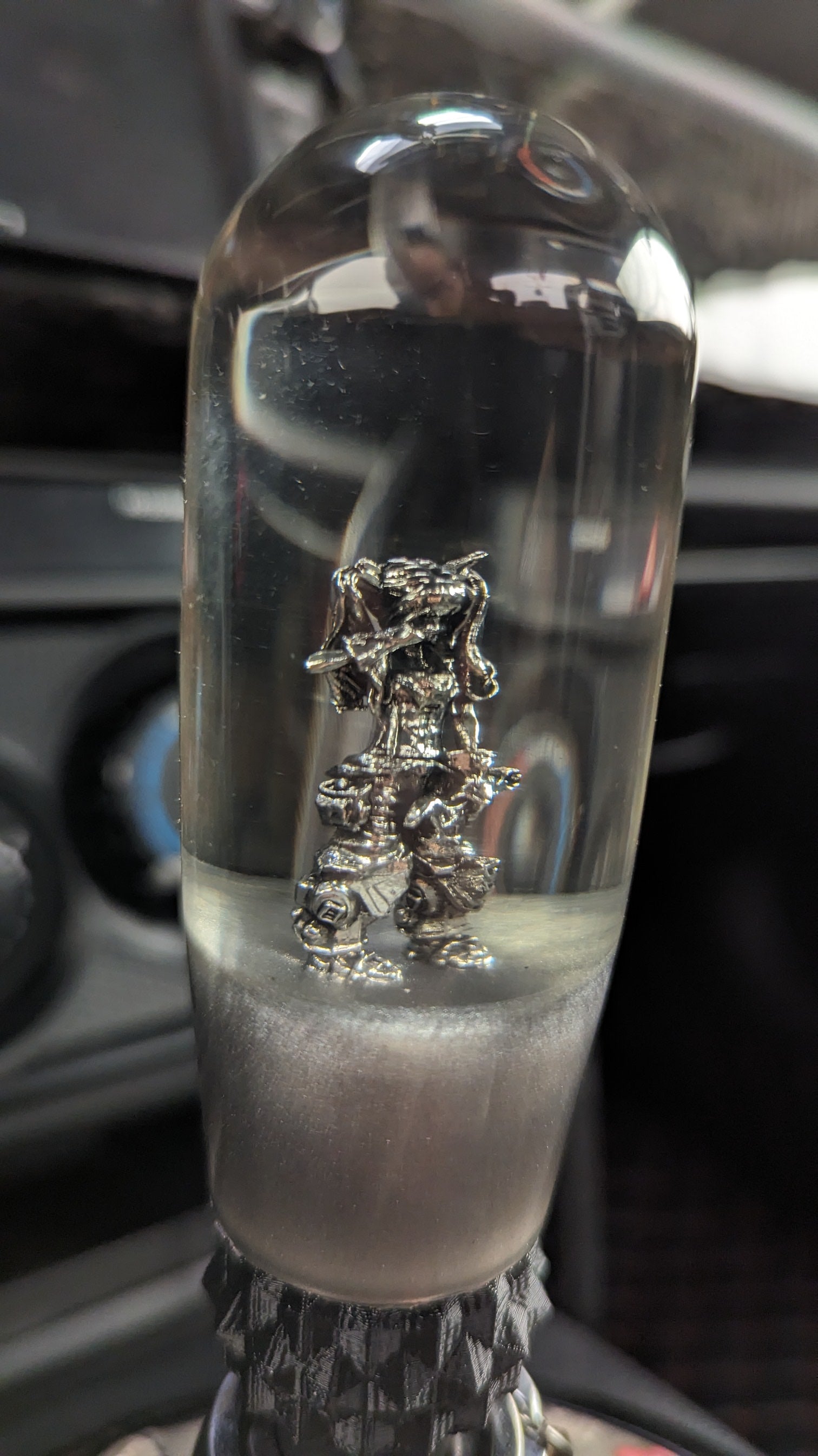 4" Bubble Top Cylinder Steampunk Mecha Girl