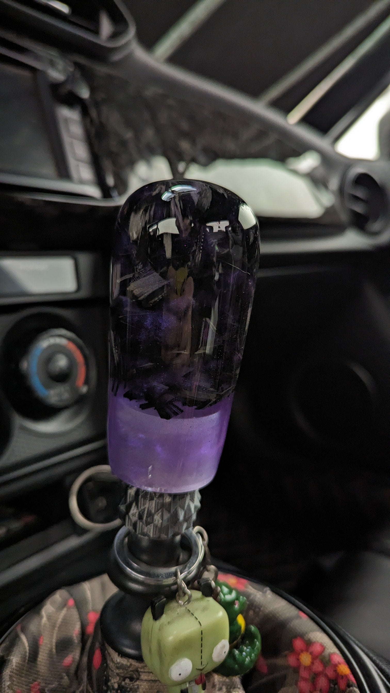 Forged Carbon/Purple Pearl 4" Dome Cylinder