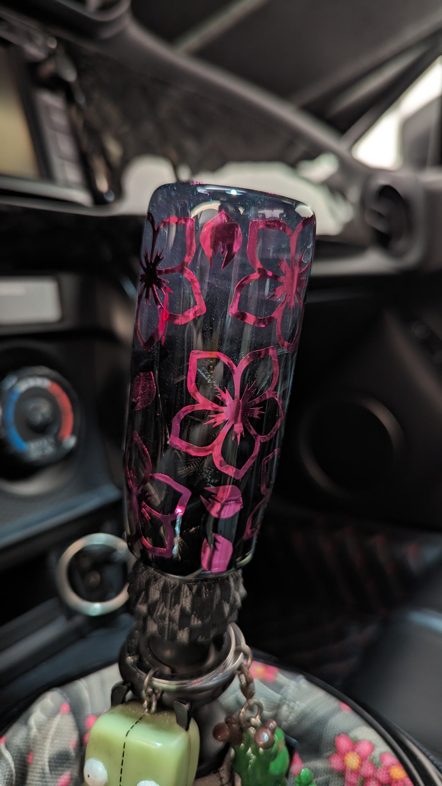 4.25" Carbon Twilight Blossom Tapered Cylinder