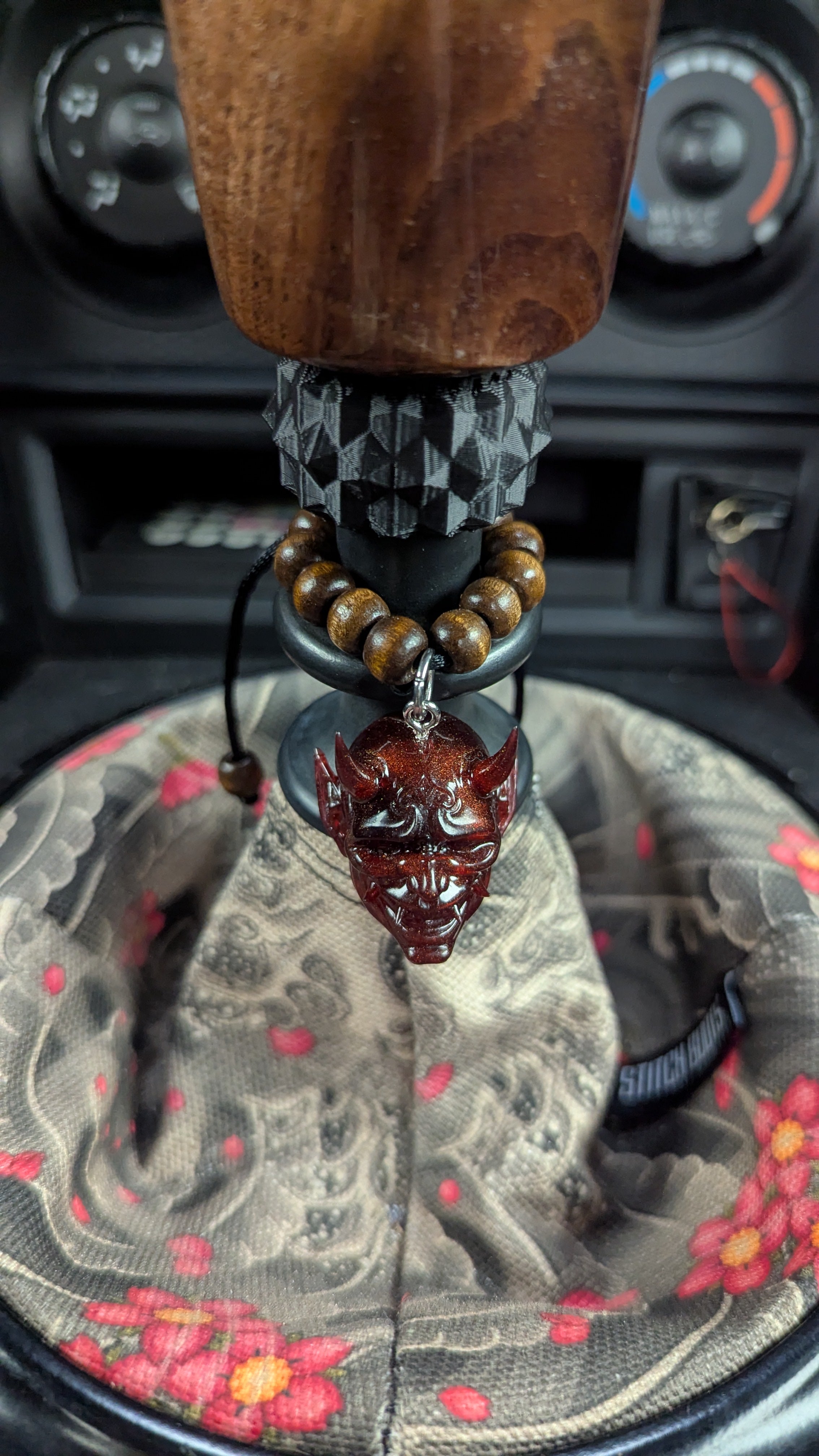 Black Cherry Oni Charm