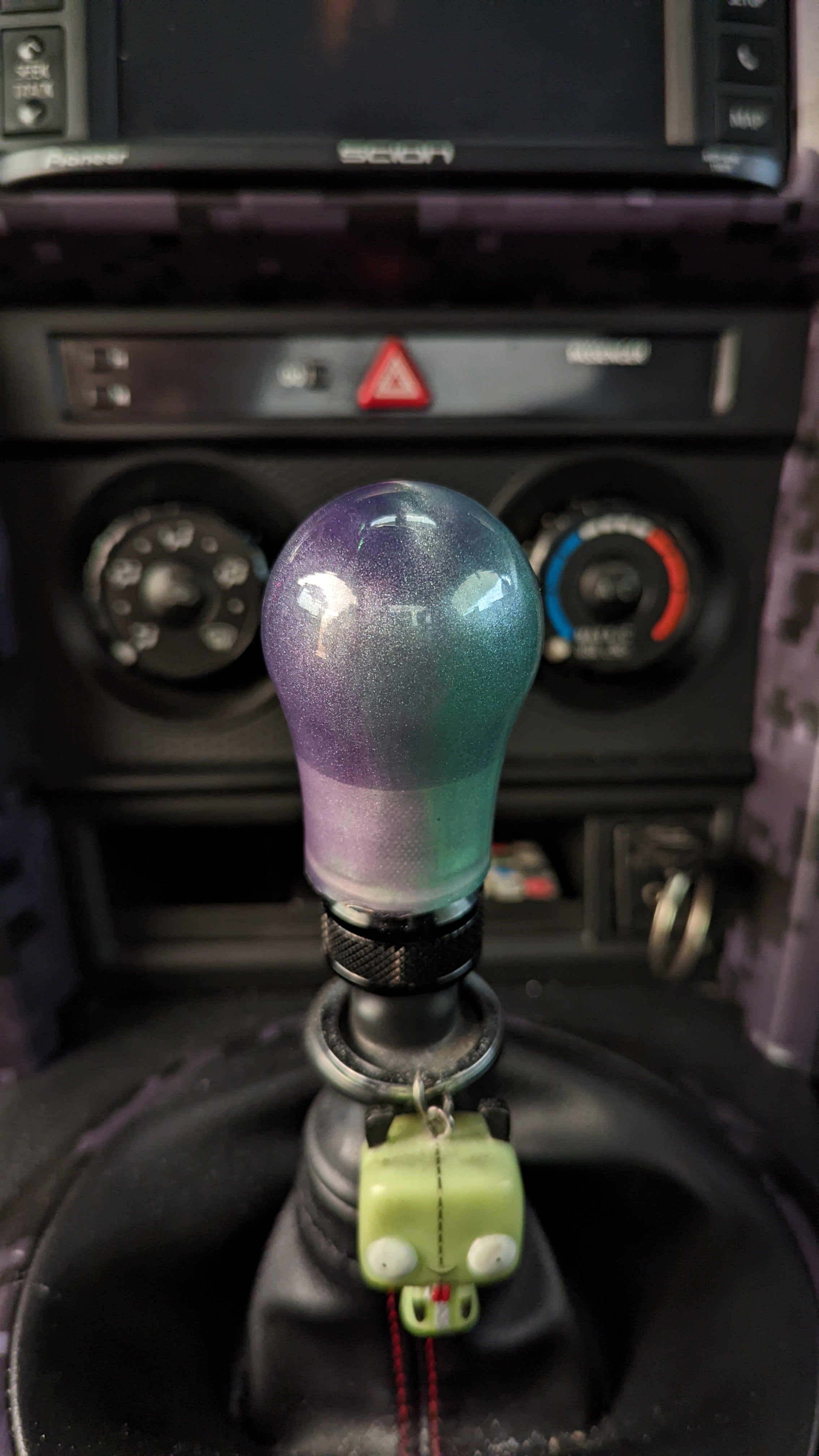 Green/Purple Split 2" Lightbulb