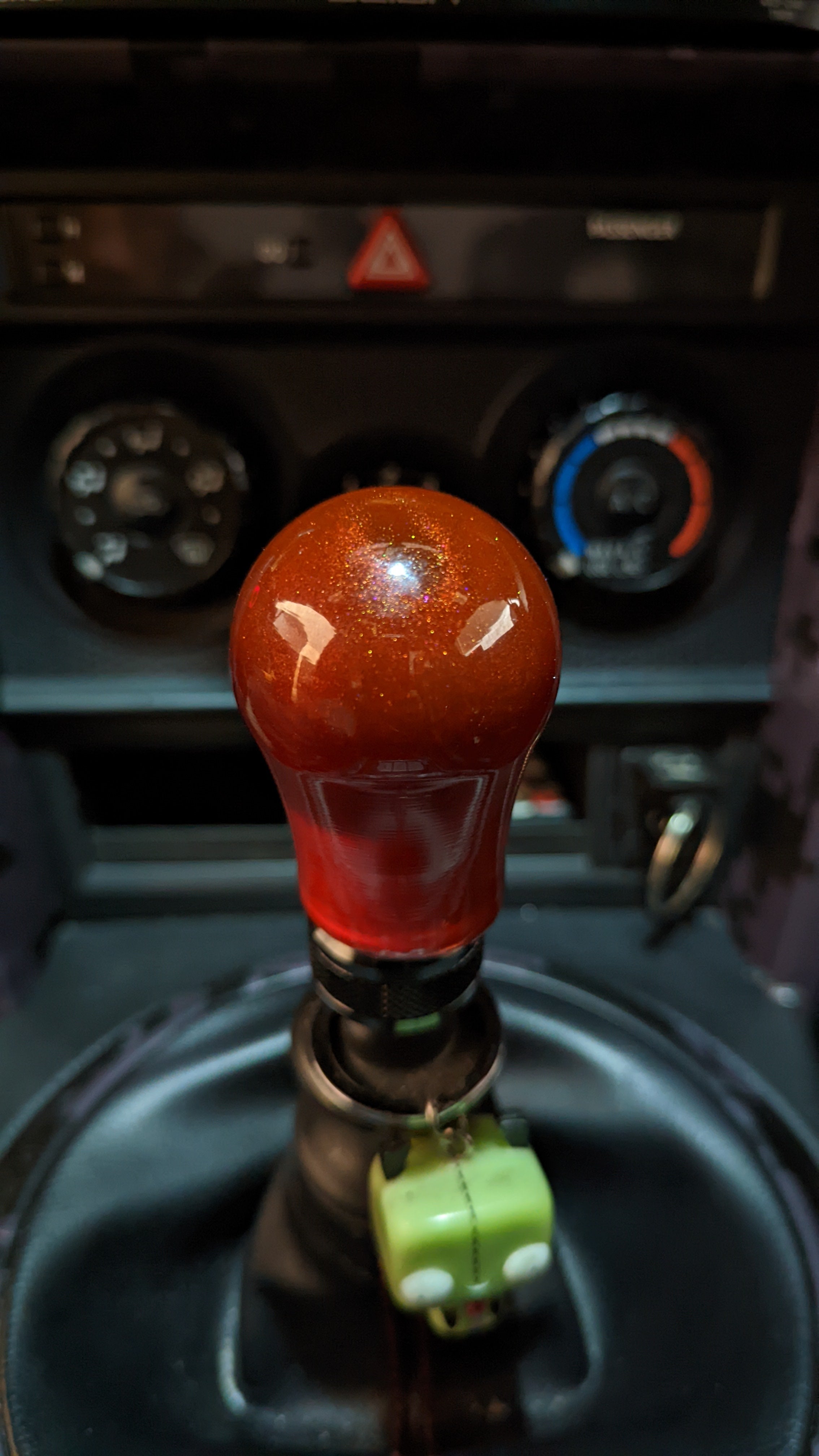 Crimson Burnt Orange 2" Lightbulb