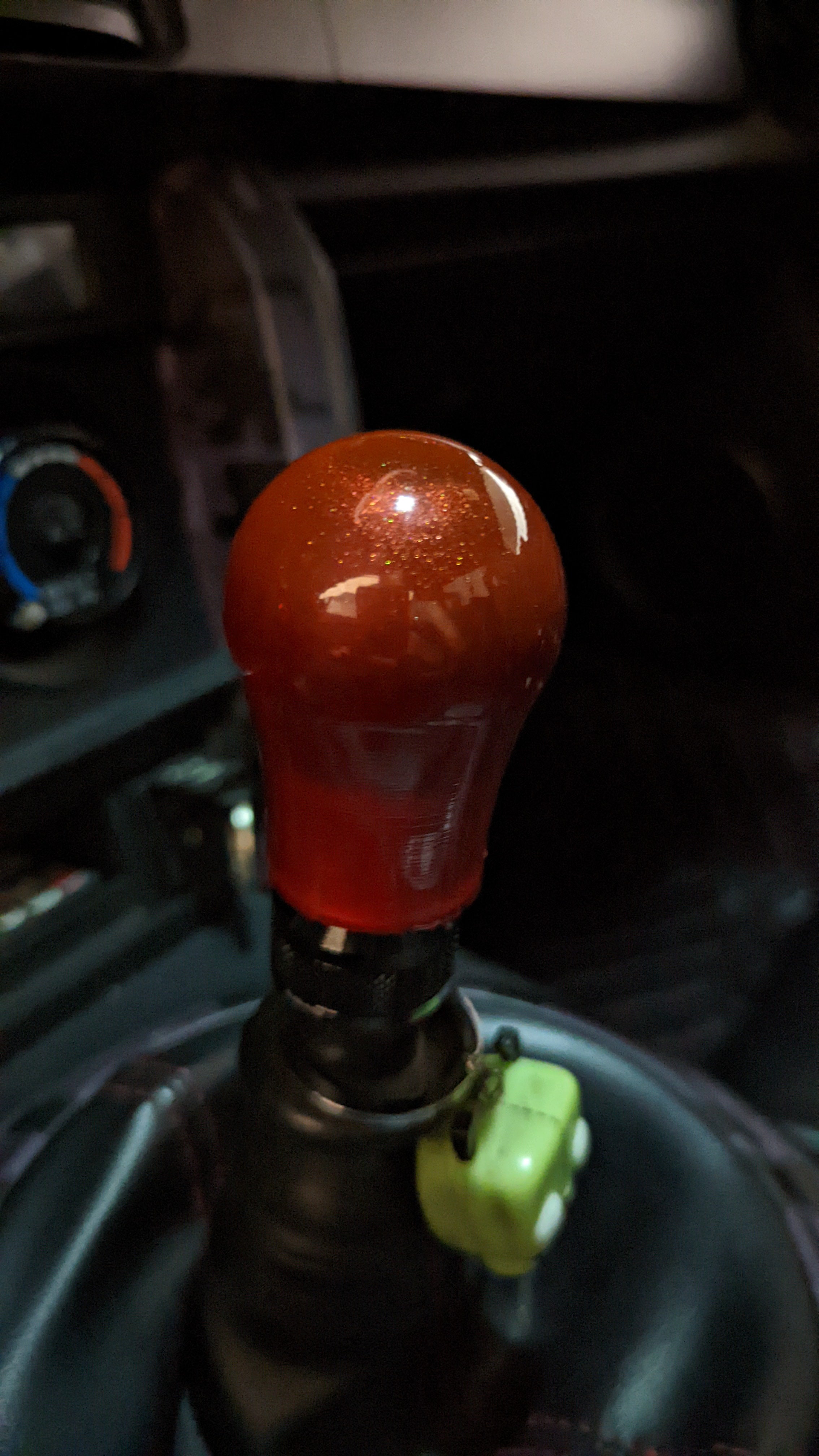 Crimson Burnt Orange 2" Lightbulb