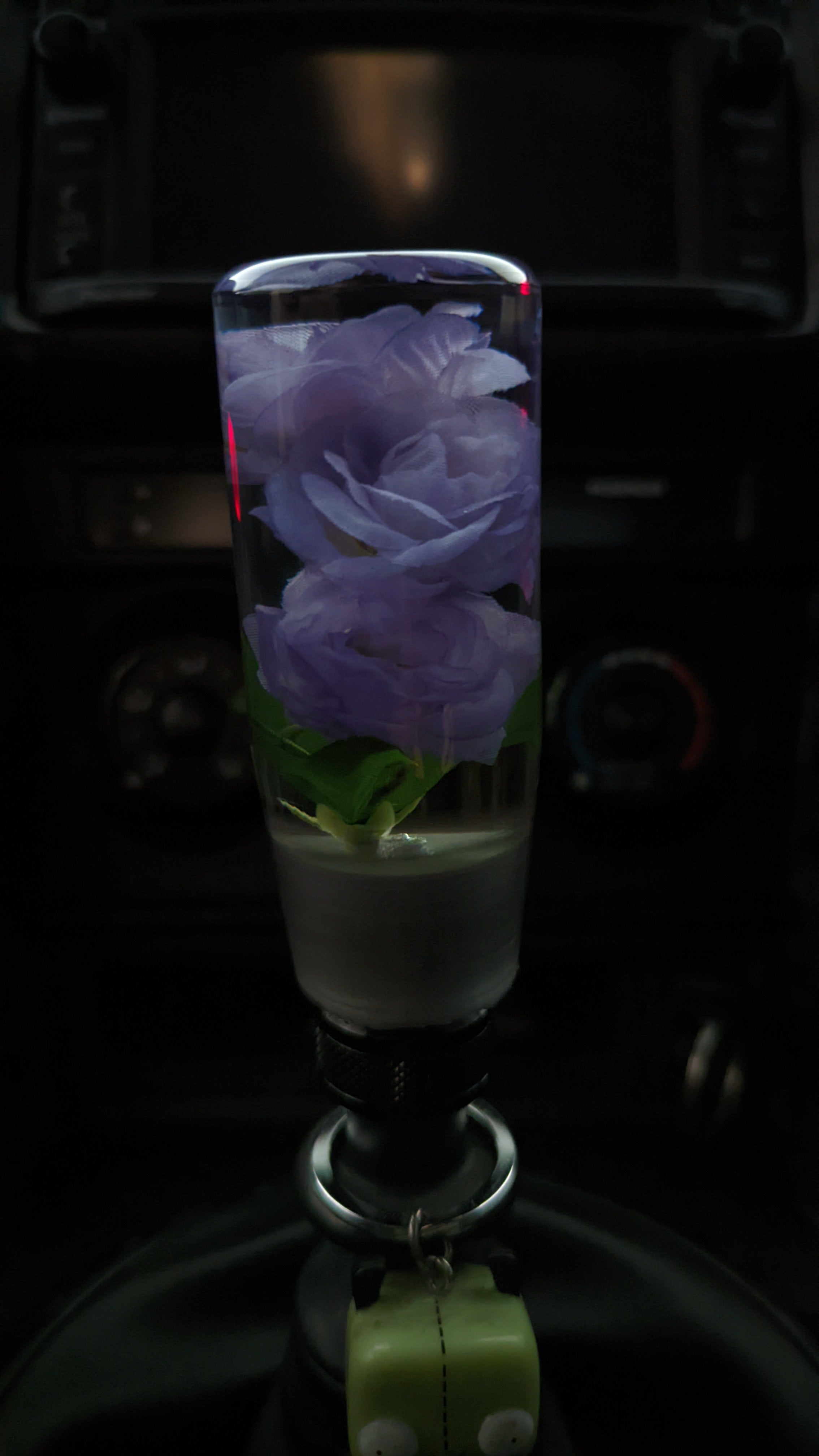 Purple Rose 4" Tapered Cylinder