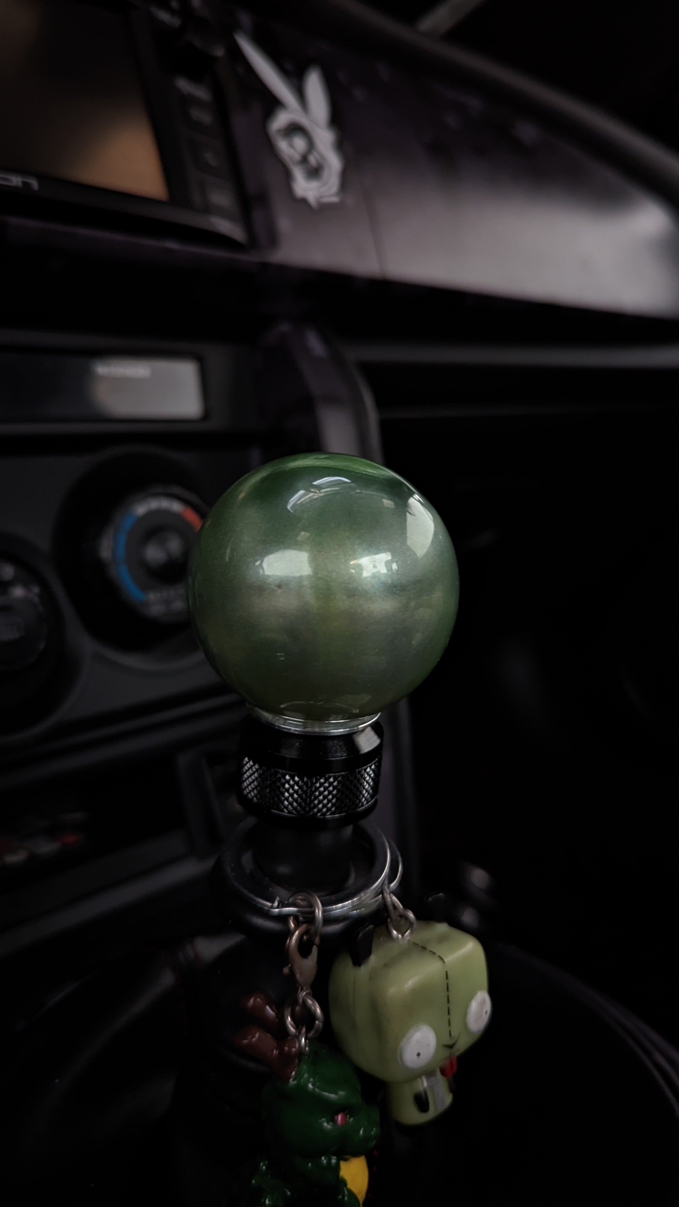 Slime Green/Silver 2" Sphere