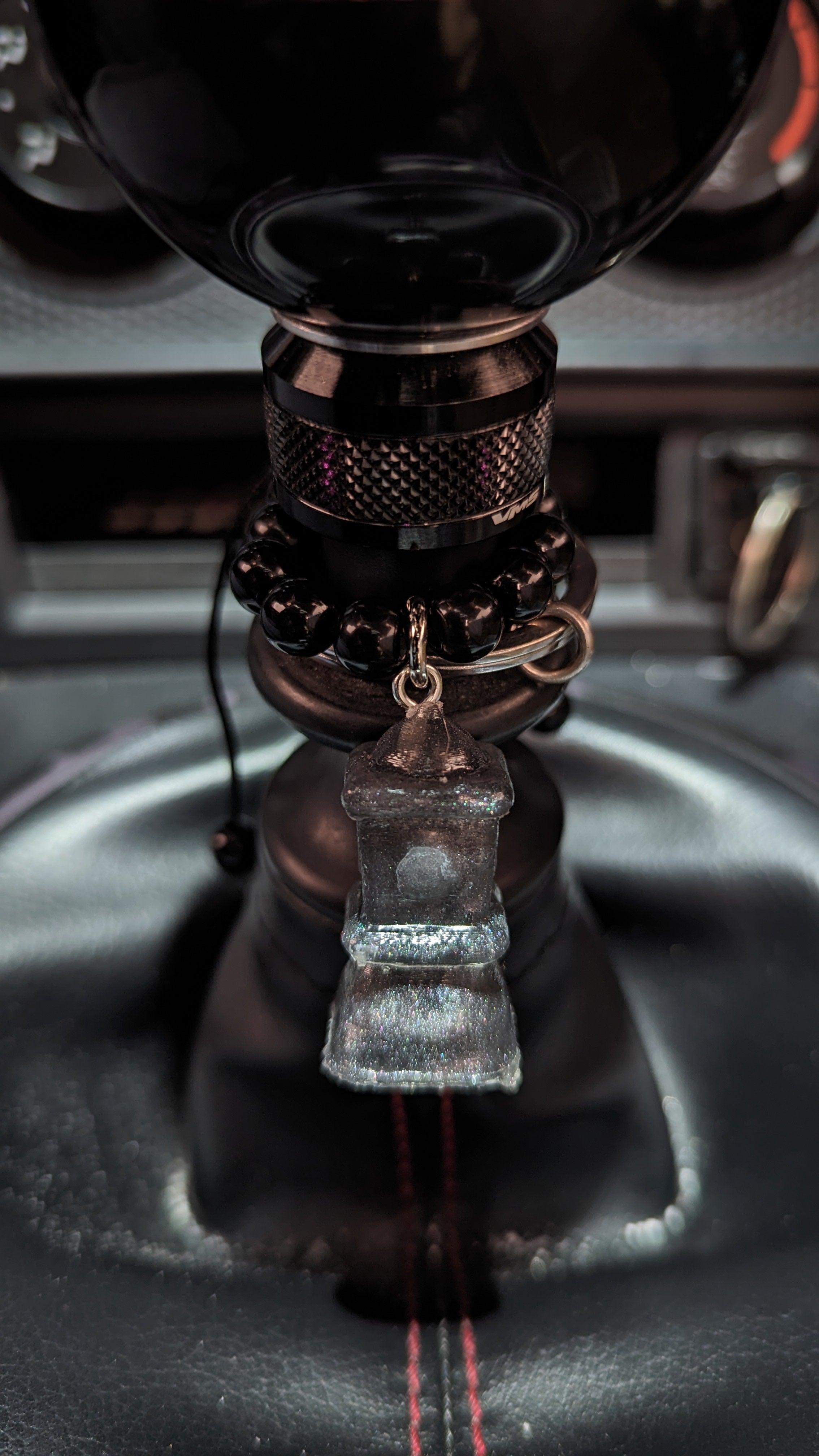 Gunmetal Lantern Charm