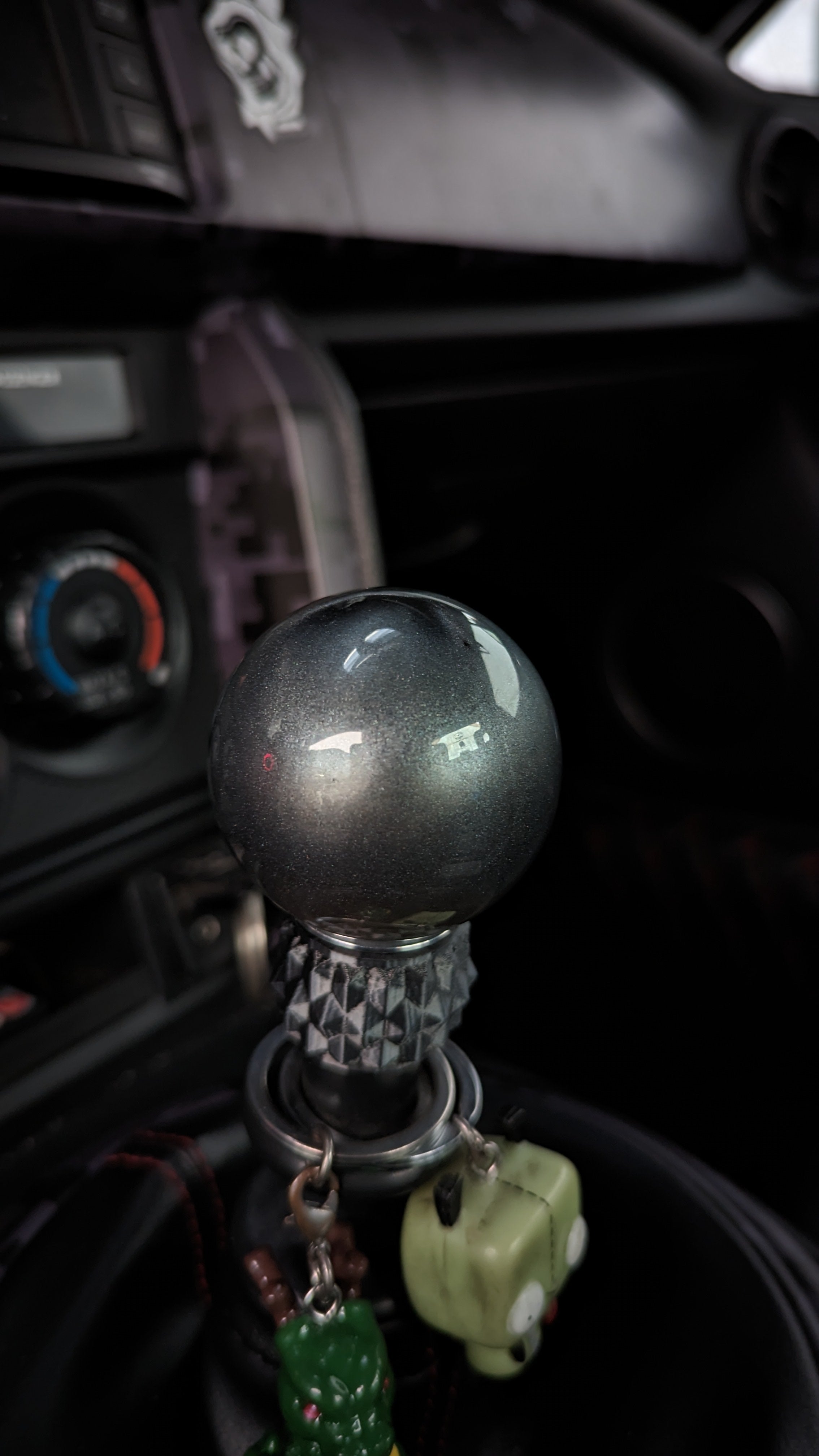 Gunmetal Grey Pearl 2" Sphere