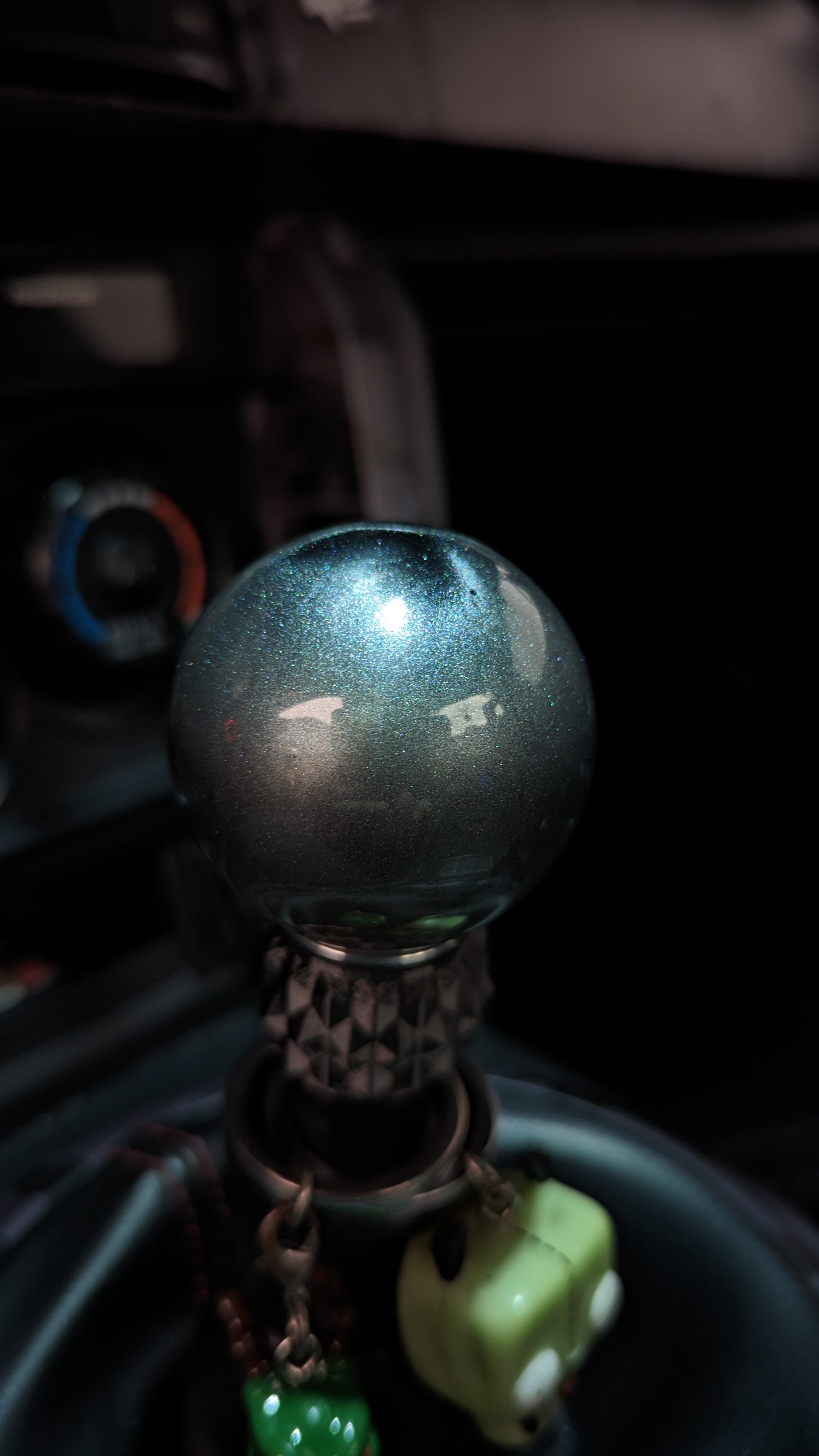 Gunmetal Grey Pearl 2" Sphere